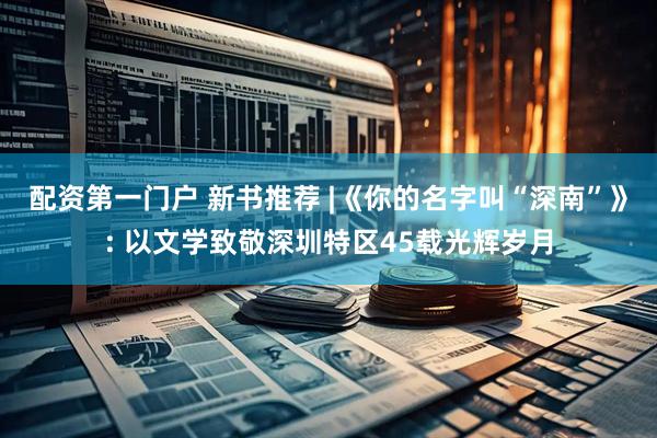 配资第一门户 新书推荐 |《你的名字叫“深南”》: 以文学致敬深圳特区45载光辉岁月